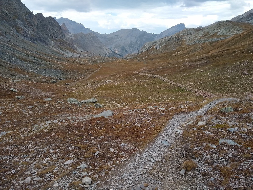 Descente du vallon de Mary