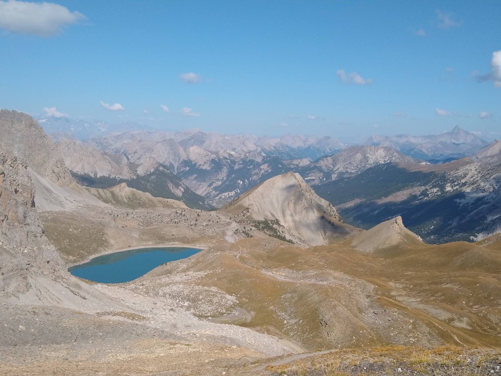 Lac St Anne vu de la Tête Girardin