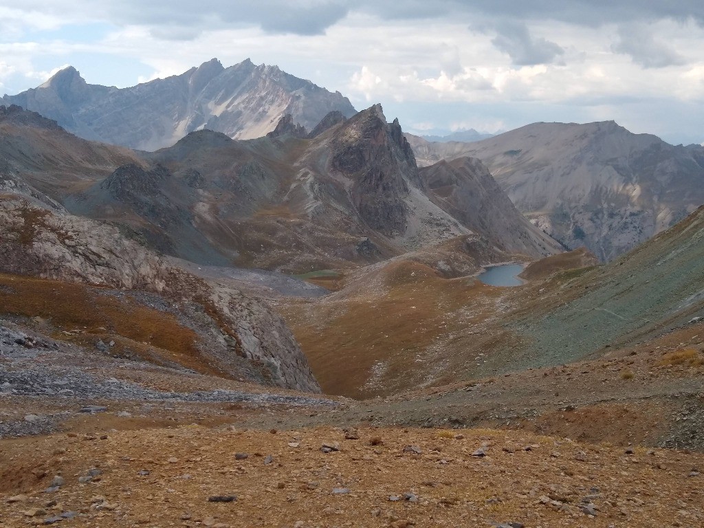 Vallon du Marinet depuis le col