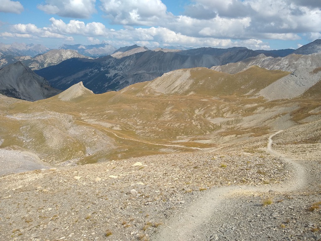 Descente du Col Girardin