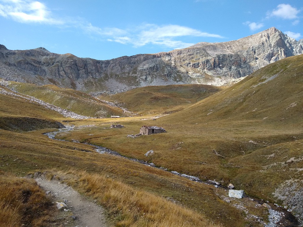 Granges de l'Autaret et Mont Maniglia