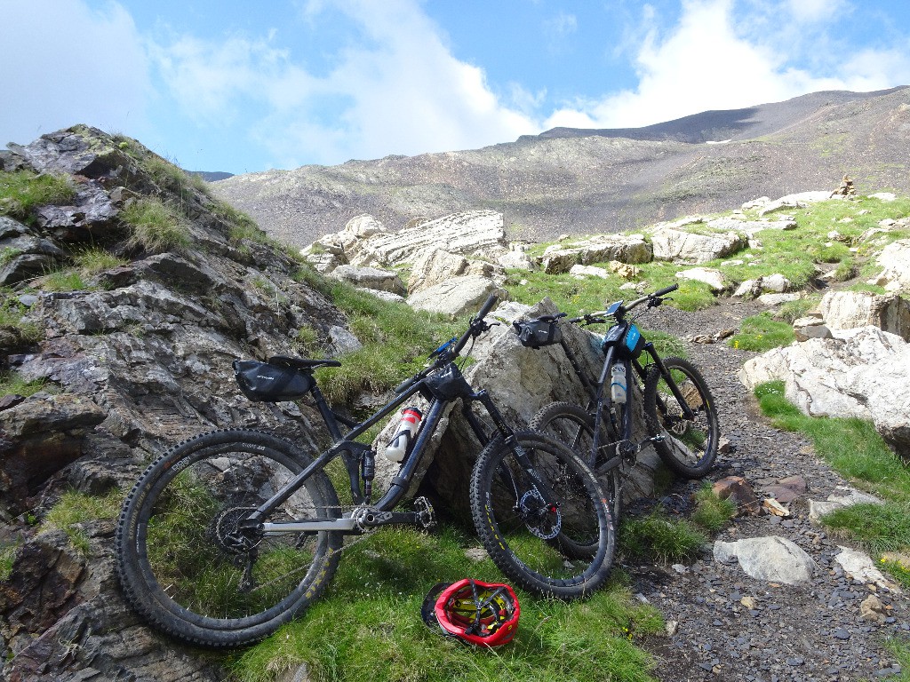 Les deux canyon au passage du torrent