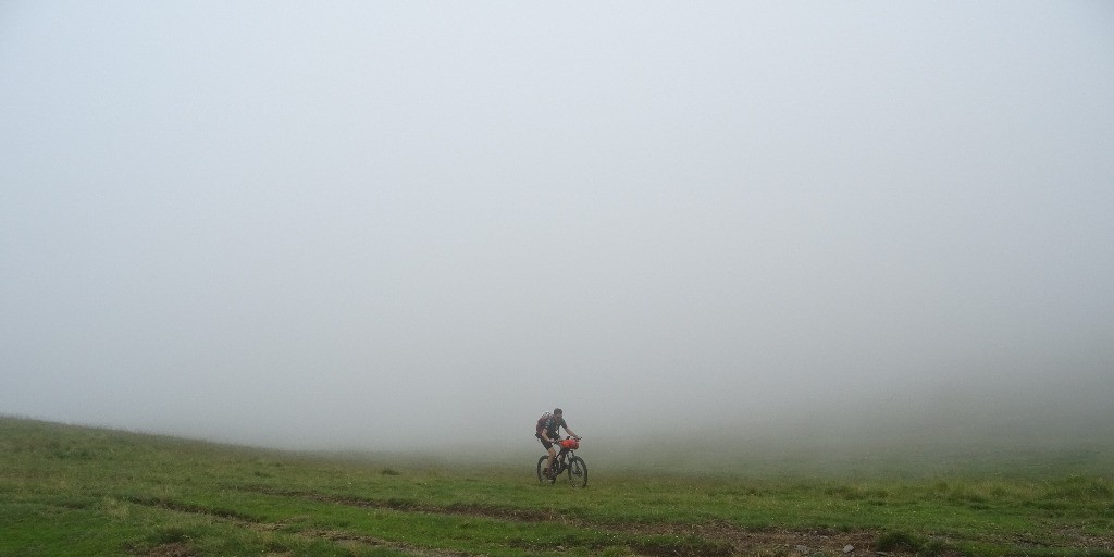 Arrivée au col de l'Entecade.