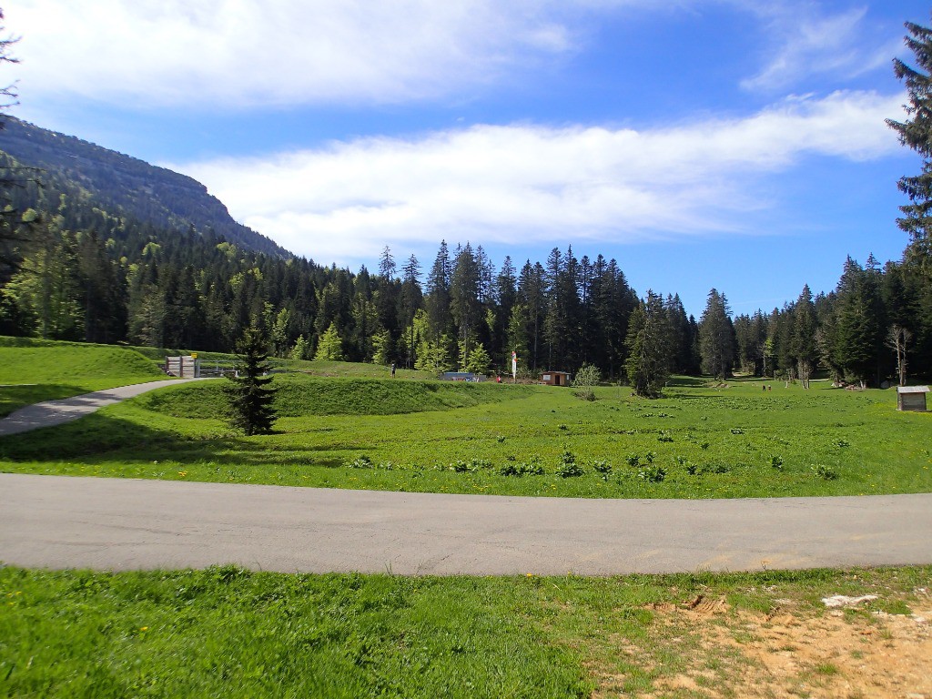#2 Le stade de biathlon désert ... Le stade de biathlon désert ...