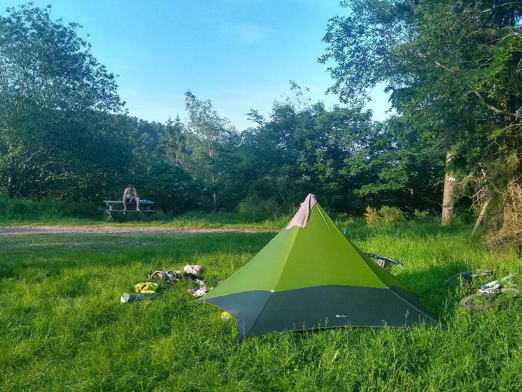 Bivouac au-dessus de Ribeauvillé