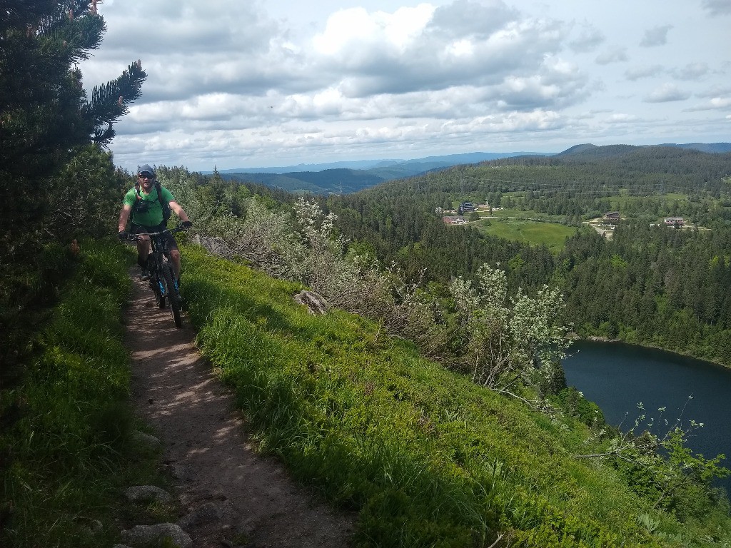 Au-dessus du Lac Blanc