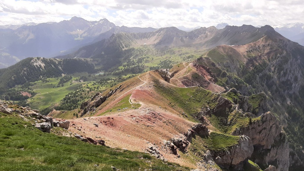 Le chemin de crête