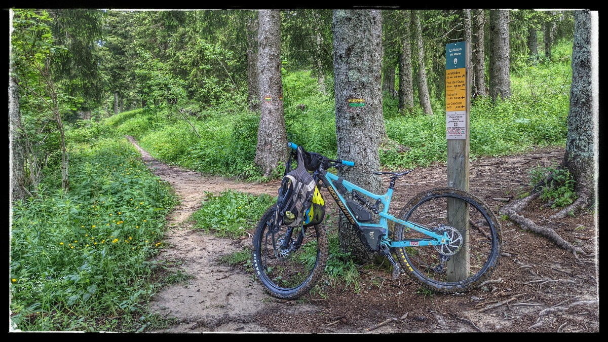 au Relais, 1ère descente