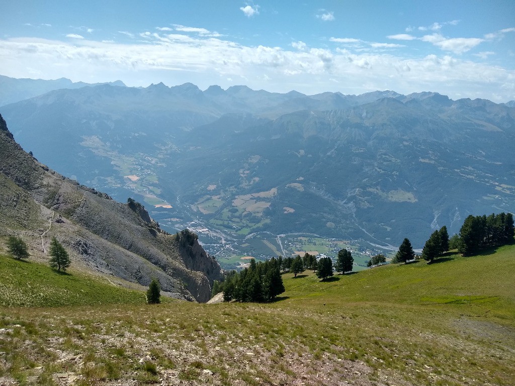 Cabane de Costebelle et début de sentier