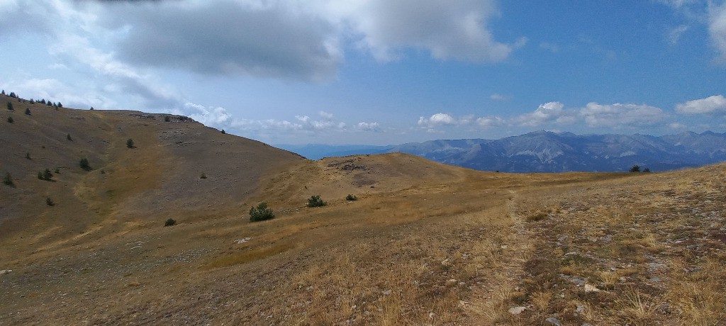 Arrivée à la Baisse de Barrot