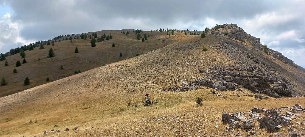 Cime du Pra depuis la Baisse de Barrot