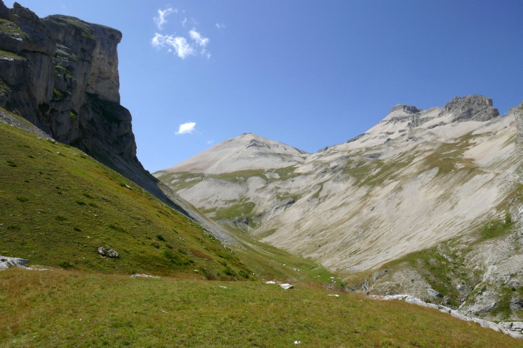 Descente sous le Grand Ferrand