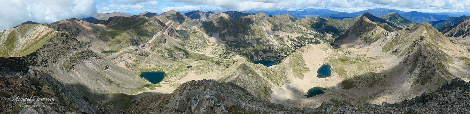 #48 J6, Vue sur la Carança depuis le Pic de l J6, Vue sur la Carança depuis le Pic de l'infern