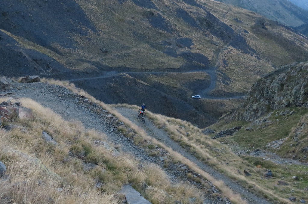 en montant vers le portillon d'Albe