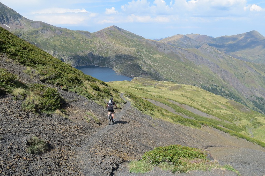 #20 Descente sur l Descente sur l'étang d'Araing
