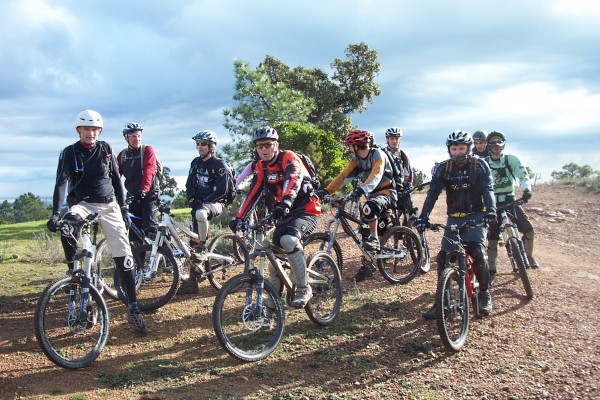 #7 ASCagnes VTT : On y était pas moins de 12 aujourd ASCagnes VTT : On y était pas moins de 12 aujourd'hui à tracer dans l'Estérel. C'est sans compter tous ceux que l'on a croisé