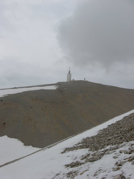 #6 Le Ventoux : Pas pour cette fois çi cette portion du pierrier, un poil trop engagé pour le vélo Le Ventoux : Pas pour cette fois çi cette portion du pierrier, un poil trop engagé pour le vélo
