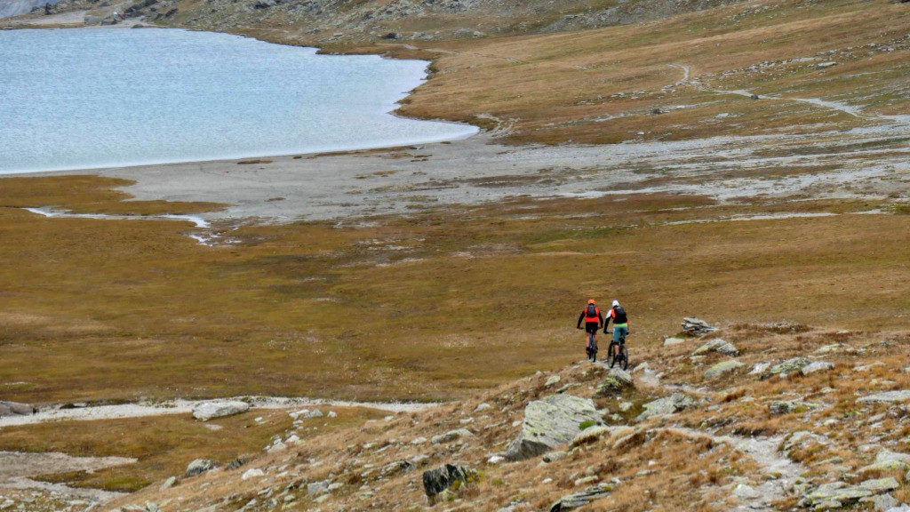 Lac Savine et 2 riders