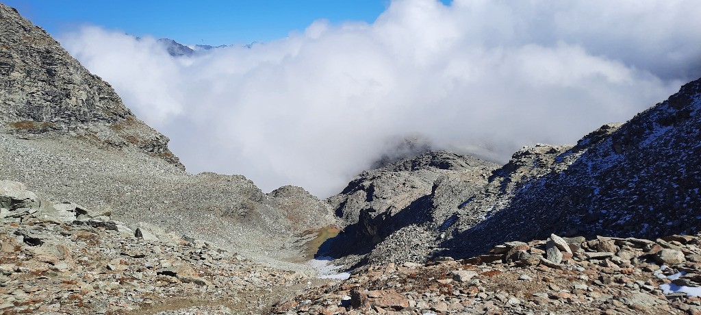 vue bouchée côté italien