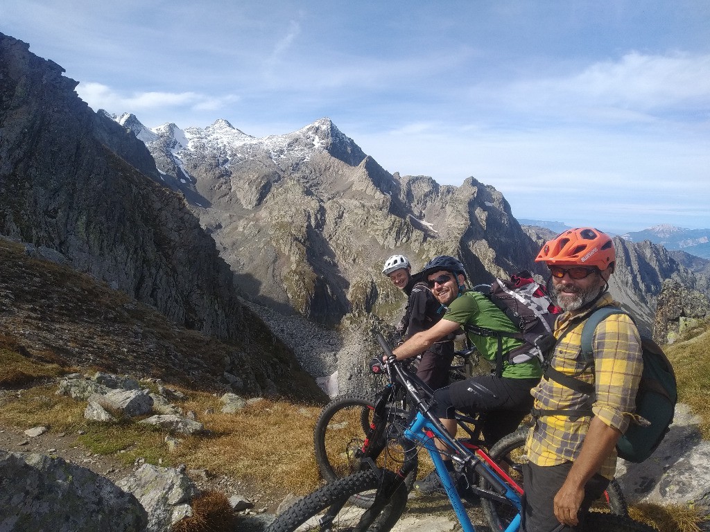 brochette d'amateurs de ride technique!