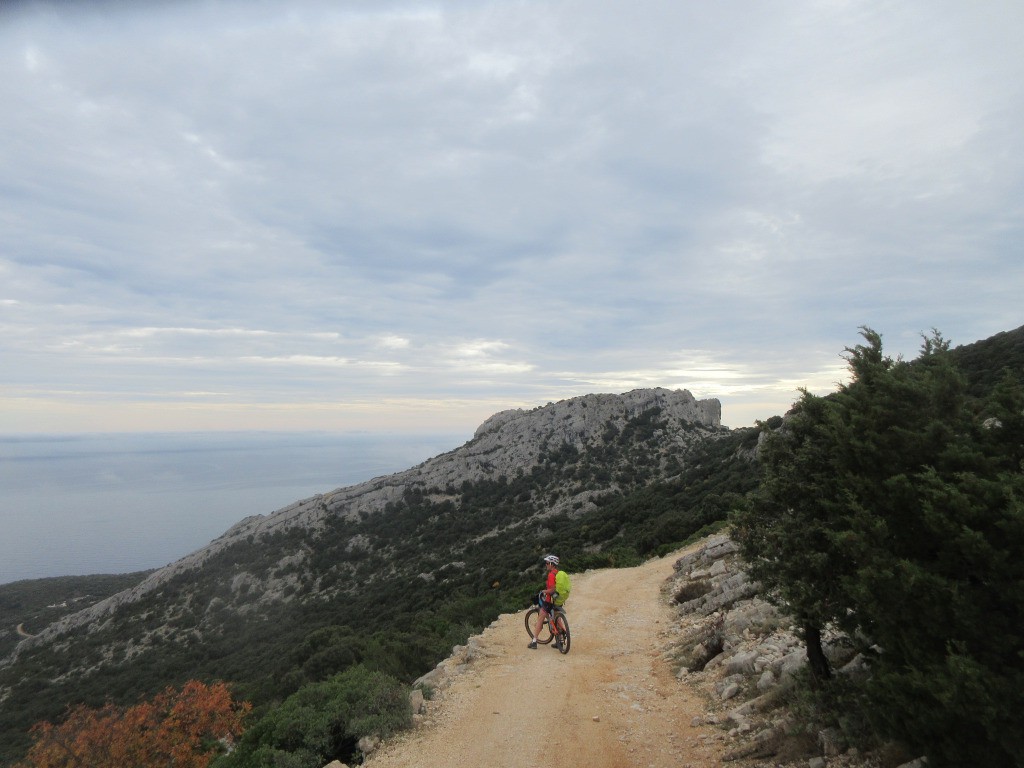 traversé au dessus de Cala Gonone