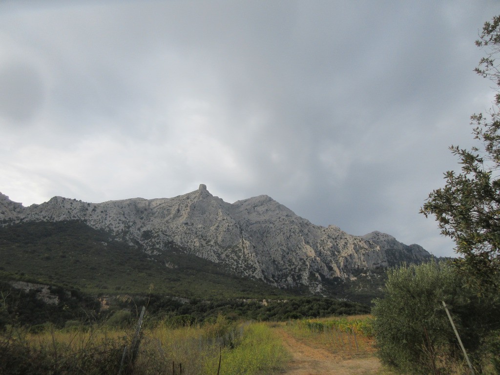 départ et vue sur Monte Sus Nidos