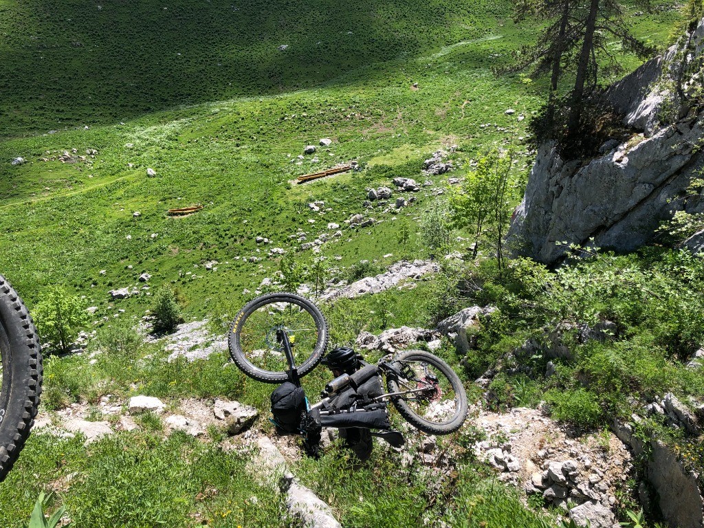 #22 Portage avant lapiaz-pertuis Portage avant lapiaz-pertuis