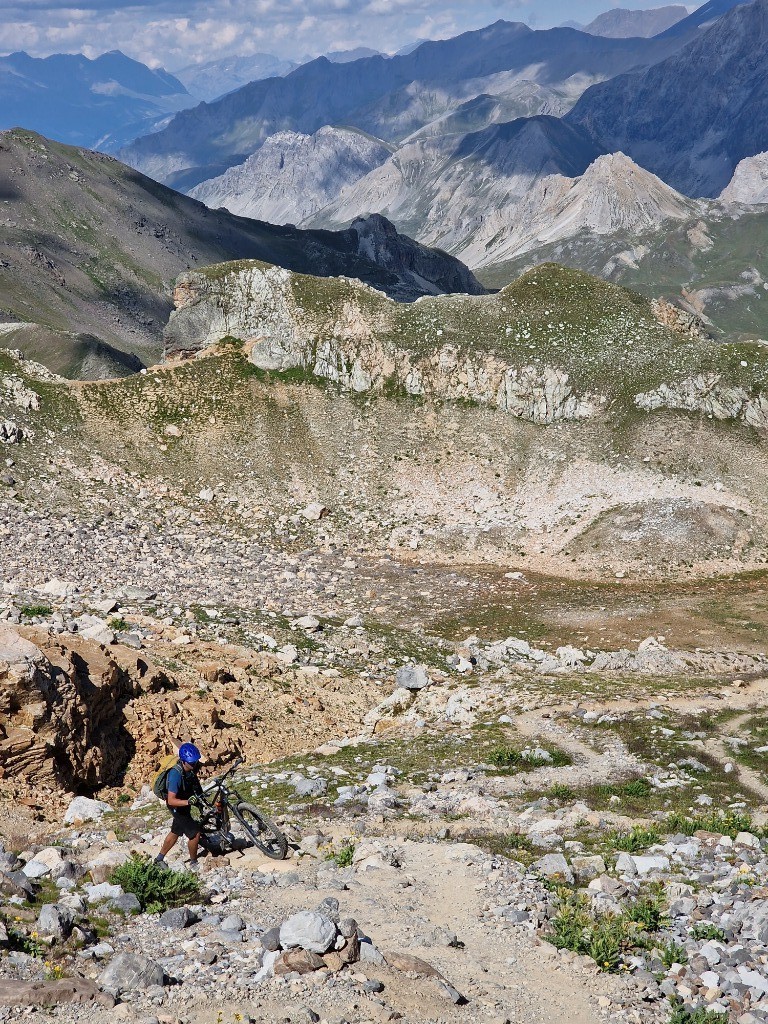 portage avant sommet