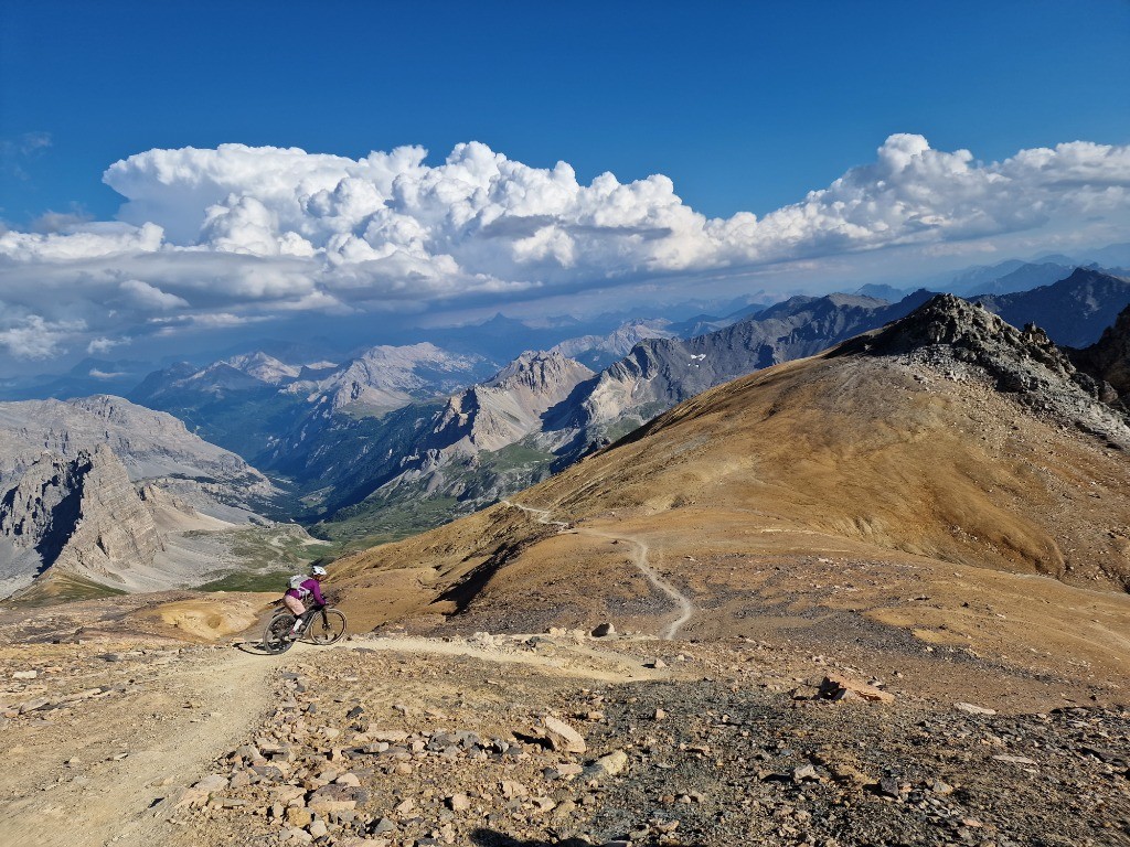 Belle descente du Thabor