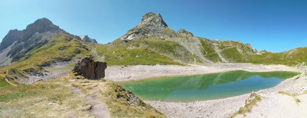 Lac Grand Ban qui s'évapore à vue d'oeil