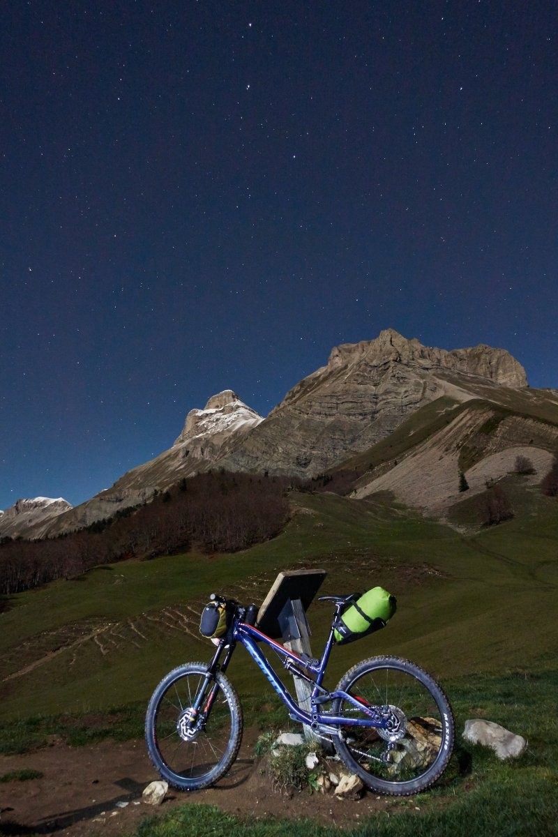 Départ matinal au col de la Croix