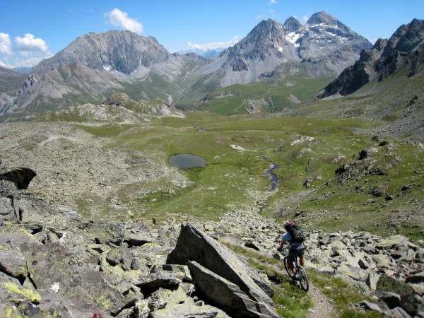 Col des Sarrasins : 2e descente >> Combe des Roches