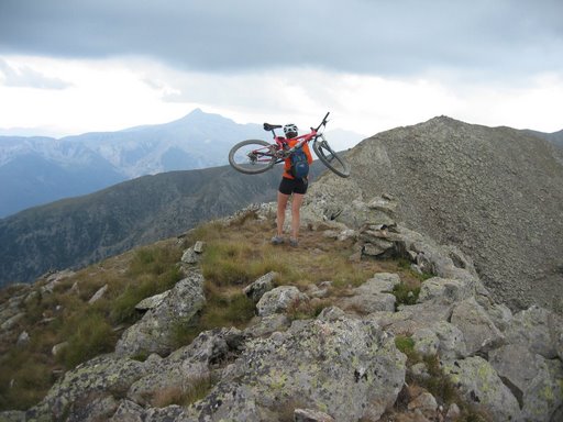 Crête...à VTT : C'était quand même très beau (mais très long...)