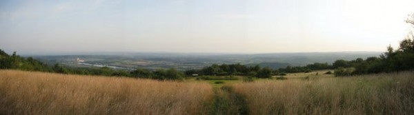 Panoramic : Grand angle sur la plaine du Nord-Isère