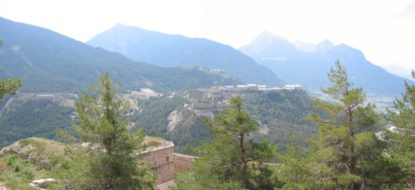 Vue panoramique : Vue depuis le Fort des Salettes
