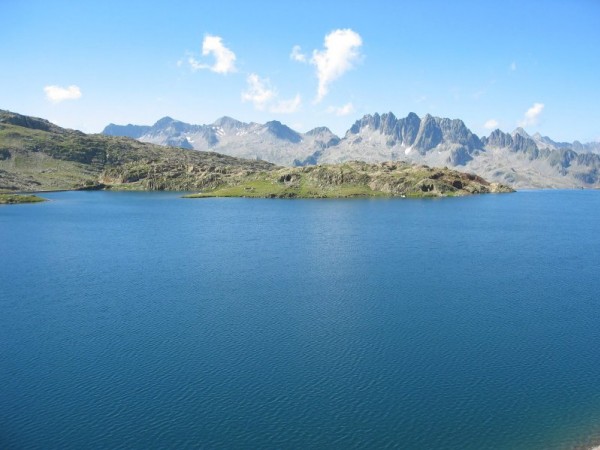 Lac Bramant : Baignade ? 
Pas le temps !!