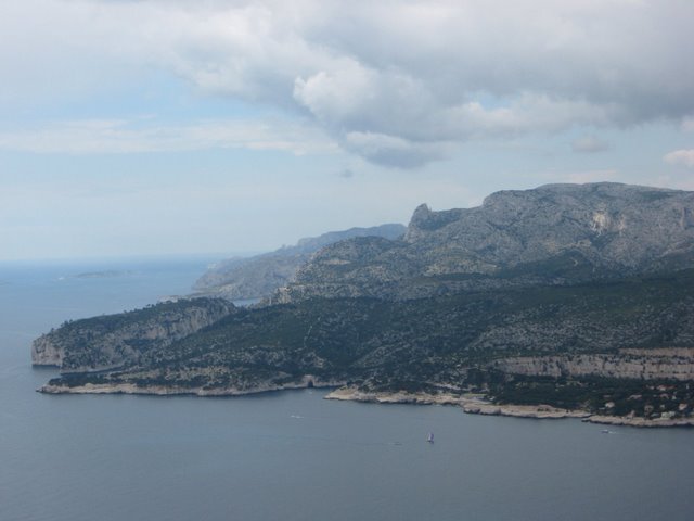 Vue sur les Calanques : depuis les crêtes