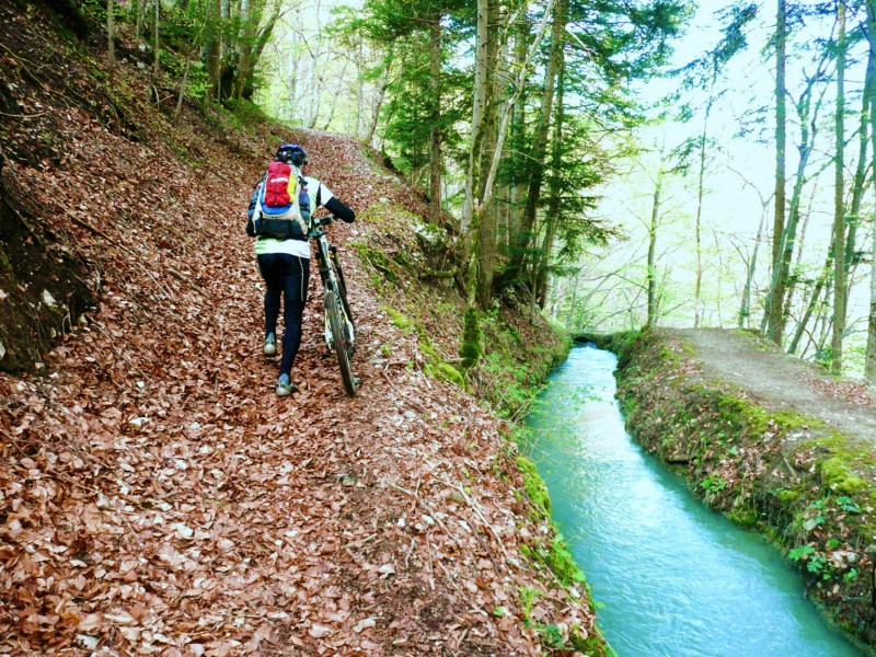 #9 petit canal sympa : sur le chemin juste en dessous de la route de Chichilianne petit canal sympa : sur le chemin juste en dessous de la route de Chichilianne