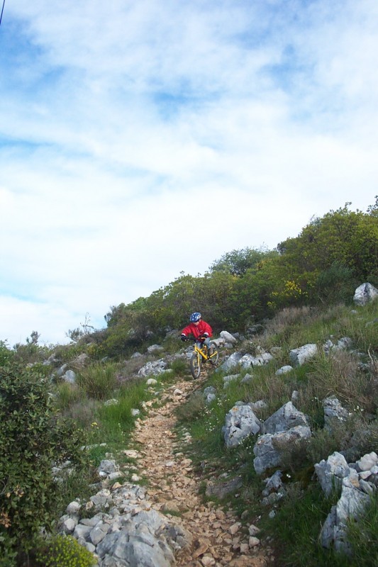 #9 Sentier de l Sentier de l'ubac de la forna : Il y a de quoi se faire secouer, avec un tout-rigide