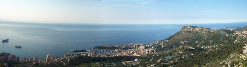 Principauté de Monaco : Vue lors de la montée
