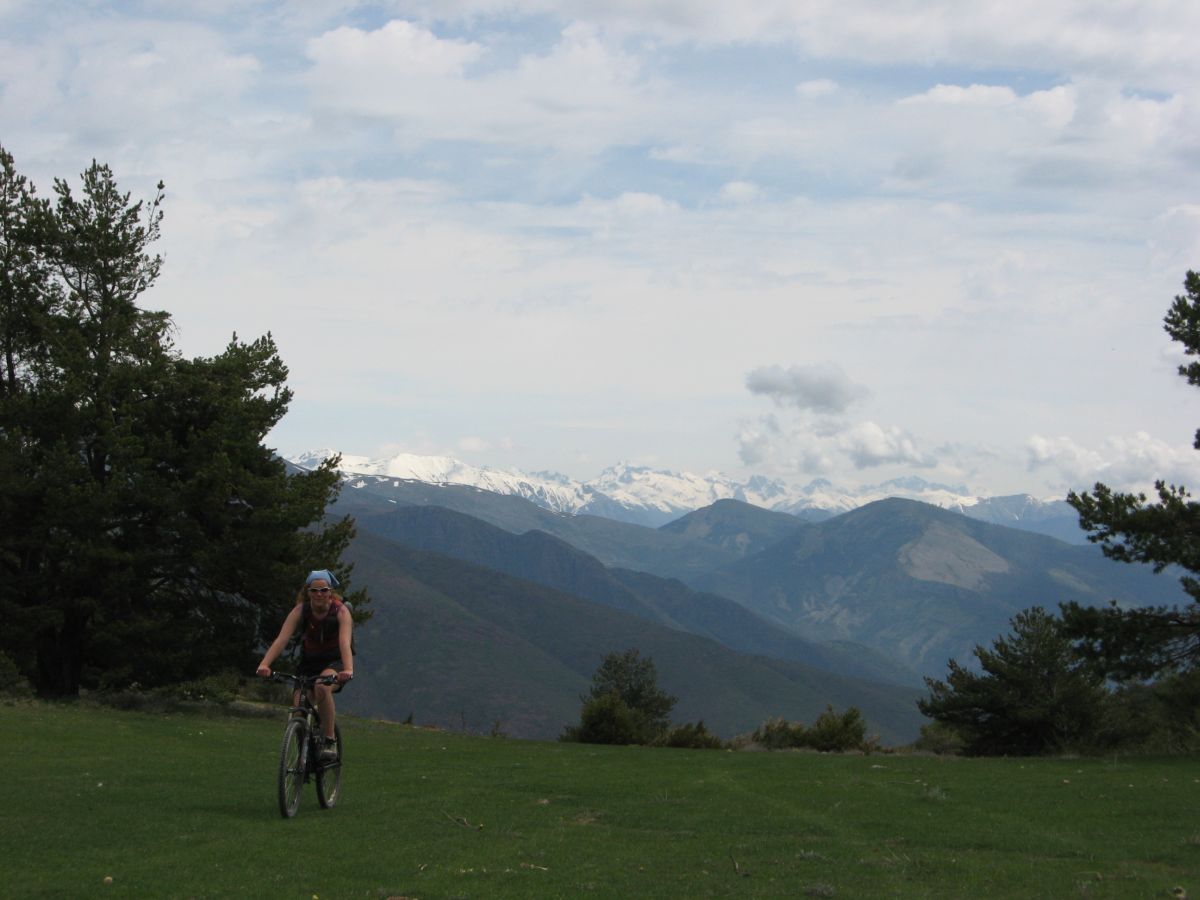 #10 Baisse de Flerel : Vue sur les cimes enneigées du Mercantour Baisse de Flerel : Vue sur les cimes enneigées du Mercantour