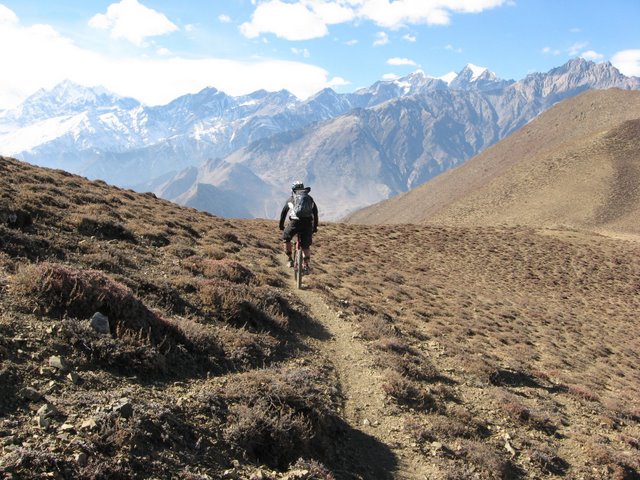 Descente sur Lupra : Je ride