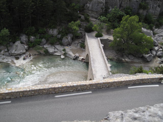 Gorges de la Méouge : Le pont Romain