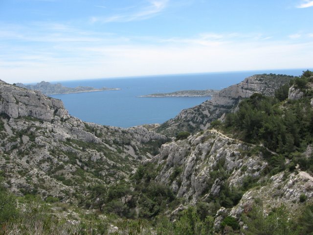#8 Descente sur Callelongue : Superbe sentier bien roulant Descente sur Callelongue : Superbe sentier bien roulant