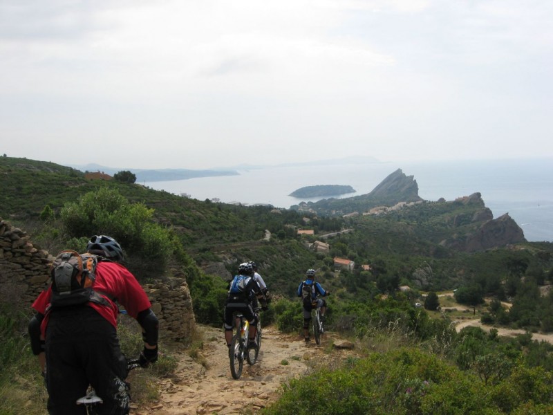 #4 Descente sur le Bec de l Descente sur le Bec de l'Aigle : Surprenant ce point de vue