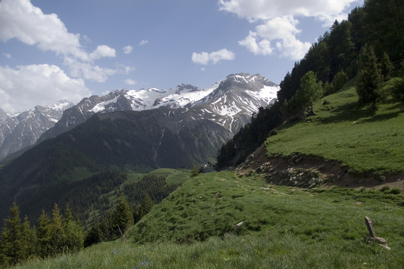#3 Col St Jean : Vue sur Villard Reymond Col St Jean : Vue sur Villard Reymond