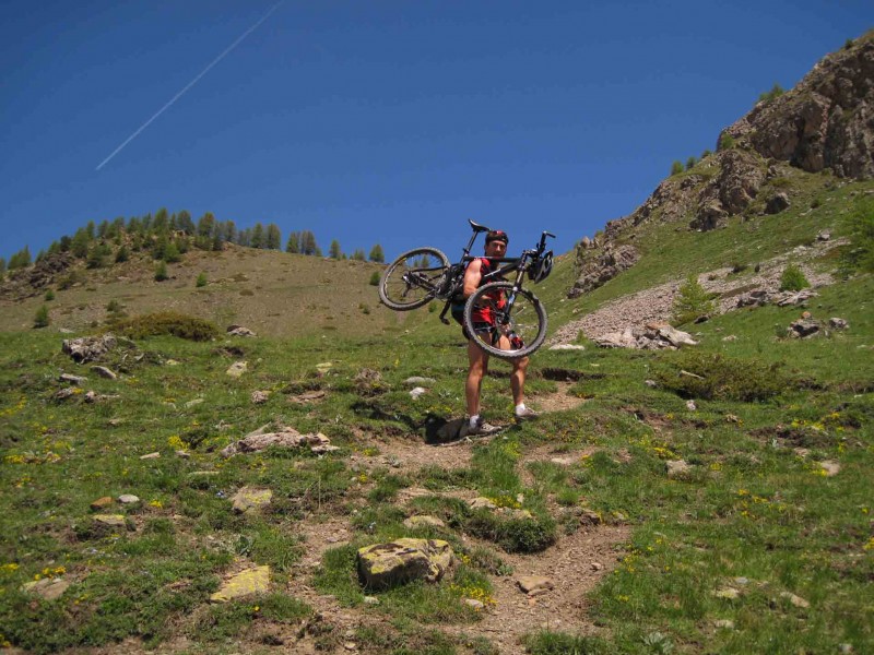 #4 Col de Tramouillon : Portage - méthode même pas mal Col de Tramouillon : Portage - méthode même pas mal