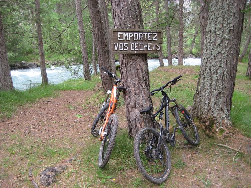 #8 Panneau : C Panneau : C'est moi qui emporte les déchets aujourd'hui ;-)