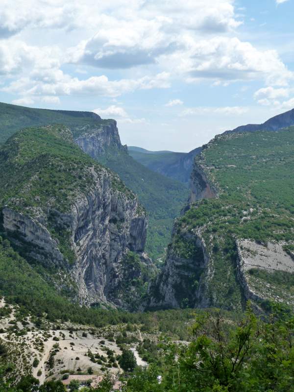 #8 Gorges du Verdon : l Gorges du Verdon : l'entrée des gorges du Verdon