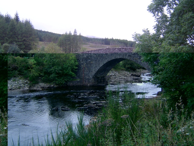 Bridge of Orchy : Depart du dernier jour @ Bridge of Orchy!